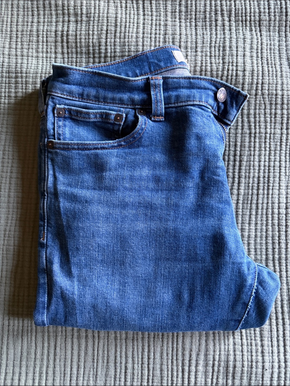 Madewell Slim Blue Denim Jeans